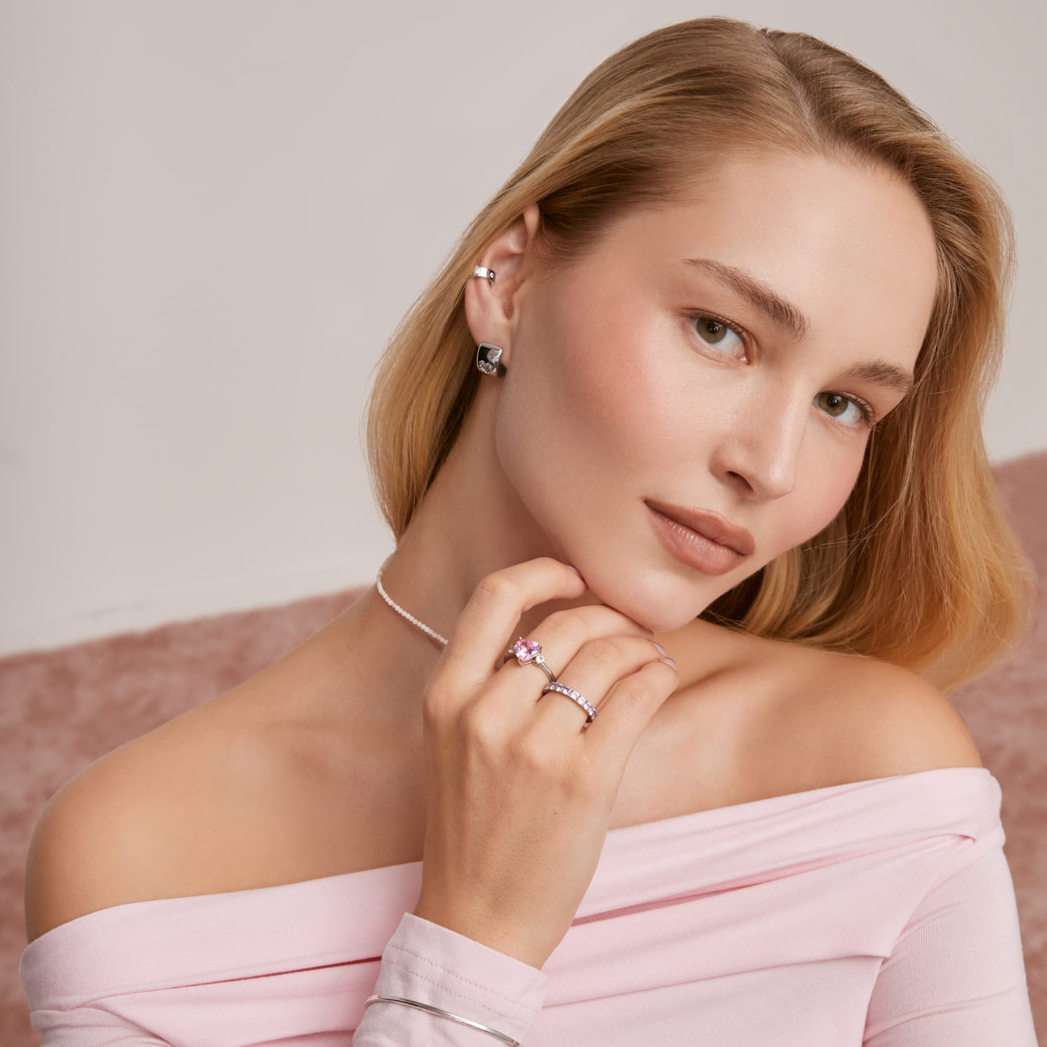 Кольцо серебро 925 пробы ювелирное тонкое