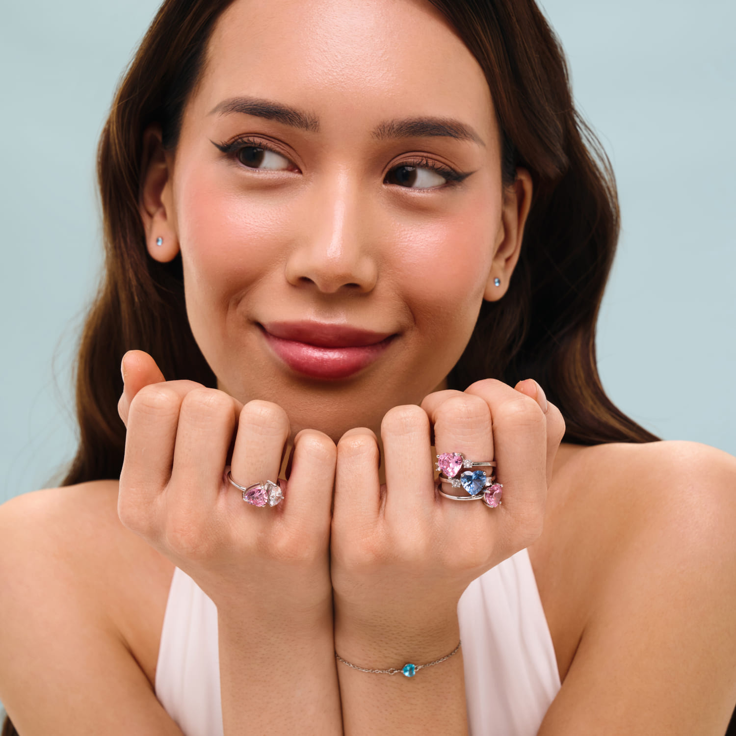 Кольцо серебро 925 пробы ювелирное тонкое