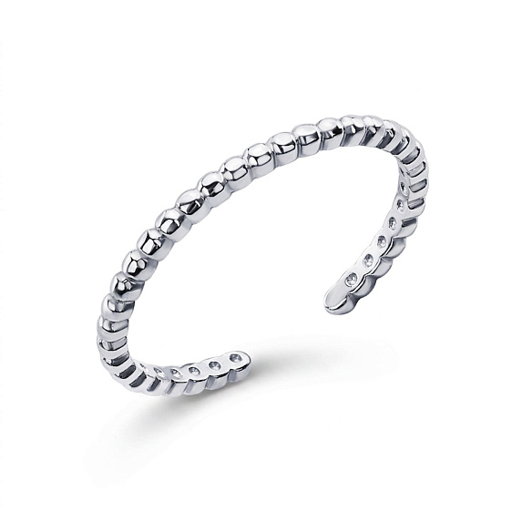 Серебряное кольцо на ногу Miestilo