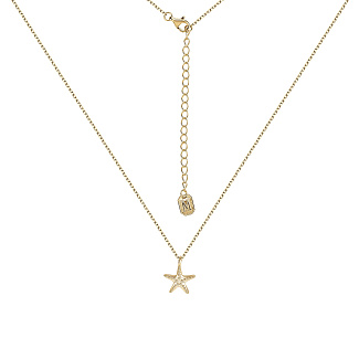 Колье с подвеской в виде миниатюрной морской звезды Miestilo