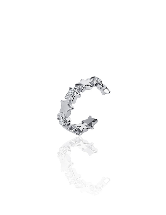 Серебряный кафф в форме звезд MIESTILO  Miestilo  2