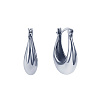 Серьги серебро 925 кольца серебряные круглые Miestilo