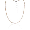 Серебряное колье-чокер с натуральным жемчугом MIESTILO Miestilo