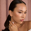 Серьги конго серебро 925 серебряные массивные колечки Miestilo