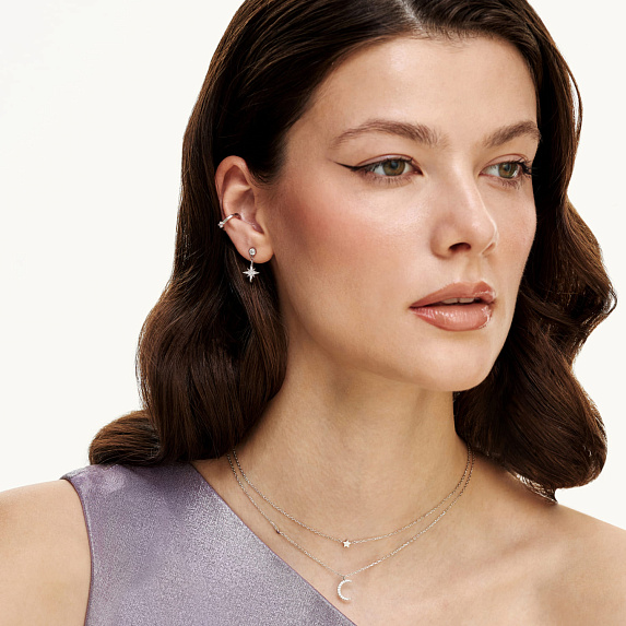 Серьги серебро 925 серебряные гвоздики женские звезды Miestilo