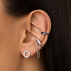 Серьга кафф серебро 925 моносерьга серебряная одиночная Miestilo