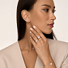 Серьги серебро 925 серебряные гвоздики сердечки Miestilo