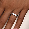 Серебряное кольцо с фианитами Miestilo