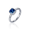 Серебряное кольцо с фианитом в глухой закрепке MIESTILO Miestilo