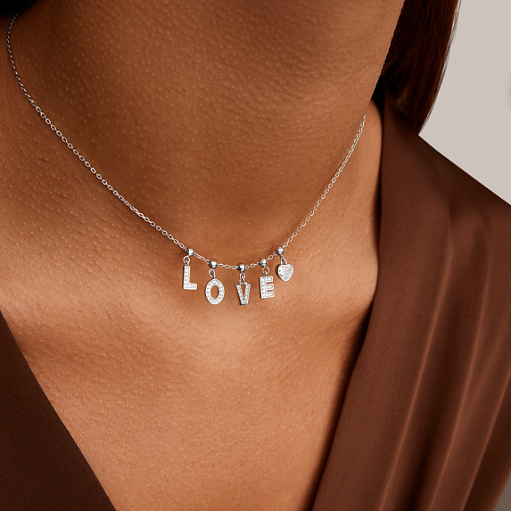 Серебряная цепочка для шармов Miestilo