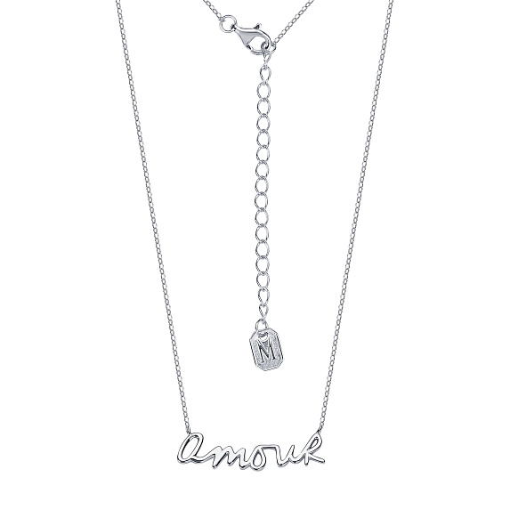 Серебряное колье AMOUR Miestilo