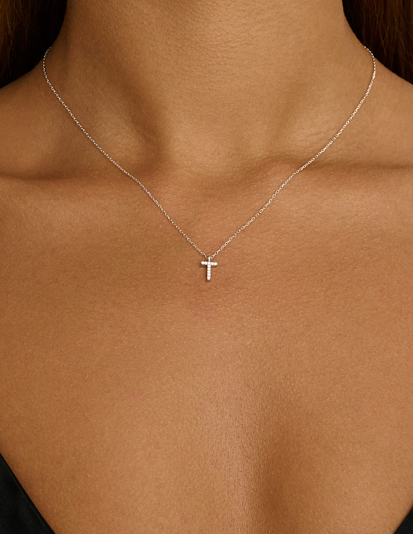 Подвеска серебро 925 на шею с буквой т Miestilo