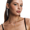 Подвеска серебро 925 на шею капля Miestilo