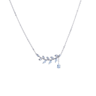 Подвеска серебро 925 на шею веточка Miestilo