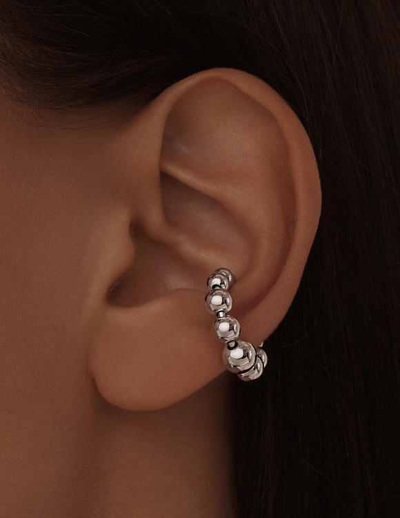 Серебряный кафф Miestilo