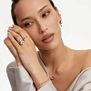 Серебряное кольцо биколор цветок Miestilo