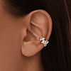 Серебряный кафф сердца MIESTILO Miestilo