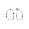 Серьги серебро 925 серебряные гвоздики крупные Miestilo