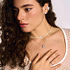 Серьги серебро 925 гвоздики серебряные жемчуг Miestilo
