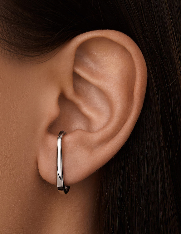 Элегантные пусеты в виде петли Miestilo