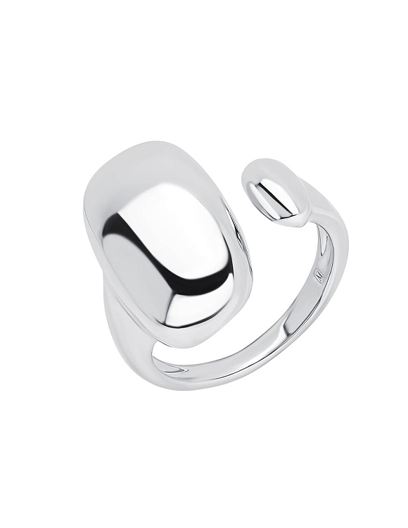 Широкое акцентное кольцо из серебра MIESTILO  Miestilo  2