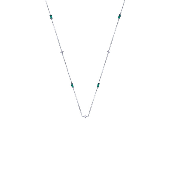 Колье на шею серебро 925 чокер Miestilo