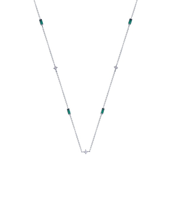 Колье на шею серебро 925 чокер Miestilo  2