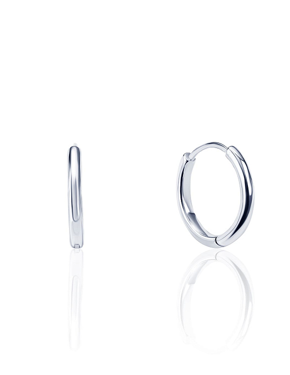 Серебряные серьги-конго L MIESTILO  Miestilo  2