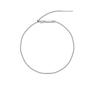 Серебряный браслет для шармов Miestilo