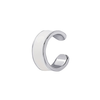 Серьга кафф серебро 925 моносерьга серебряная без прокола Miestilo