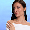 Серьга кафф серебро 925 моносерьга серебряная одиночная Miestilo