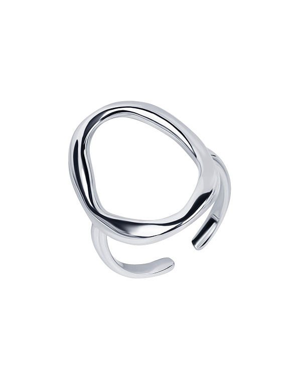 Кольцо серебро 925 ювелирное регулируемое на палец Miestilo  2