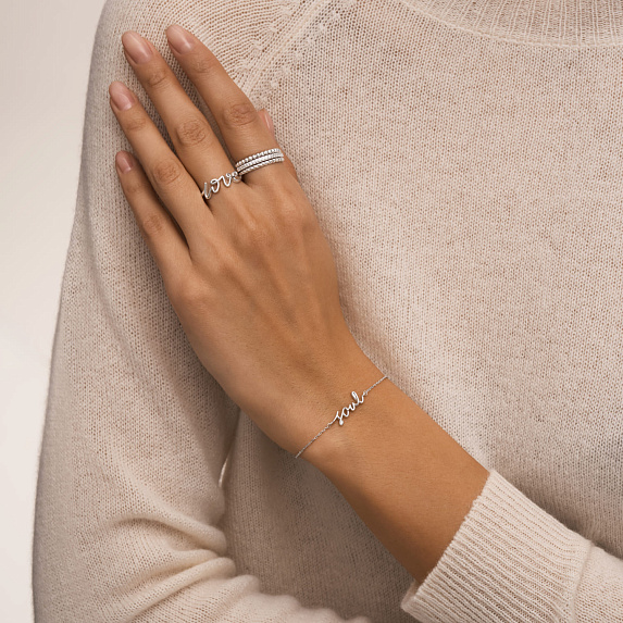 Серебряный браслет Душа Miestilo