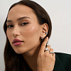 Кольцо серебро 925 женское ювелирное регулируемое Miestilo