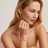 Серьги серебро 925 серебряные конго с подвесками сердечками Miestilo