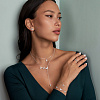 Серьги серебро 925 серебряные гвоздики женские бабочки Miestilo