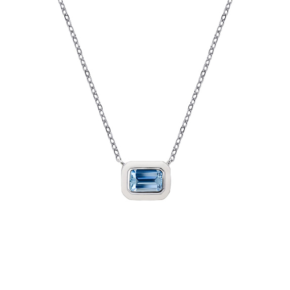 Подвеска на шею серебро 925 с цепочкой Miestilo