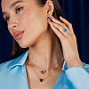 Подвеска на шею серебро 925 сердце Miestilo