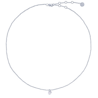 Колье серебро 925 серебряное с подвесками ювелирное Miestilo