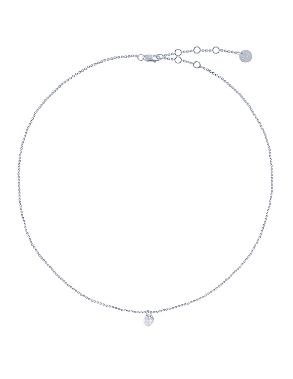 Колье серебро 925 серебряное с подвесками ювелирное Miestilo  2