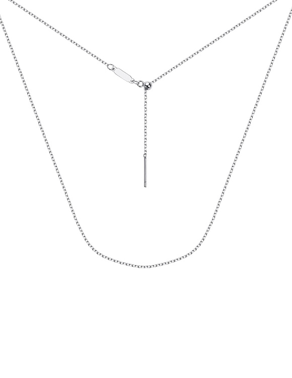 Серебряная цепочка для шармов Miestilo  2