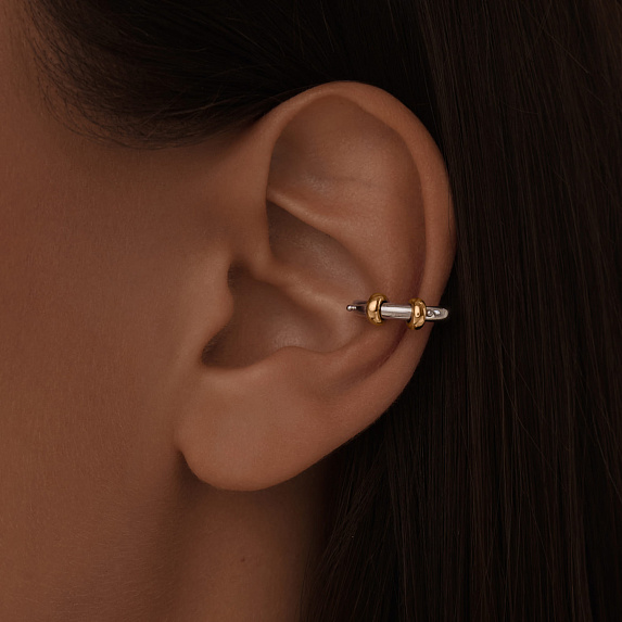 Серебряный кафф Miestilo