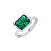 Серебряное кольцо с фианитом Miestilo