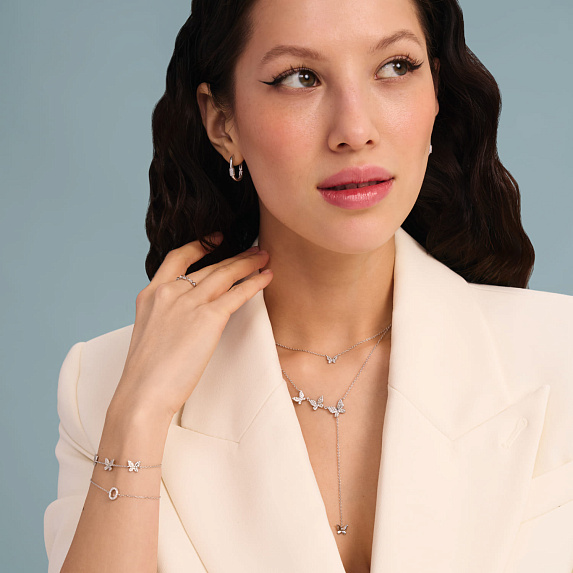 Серьги колечки серебро 925 серебряные круглые конго Miestilo