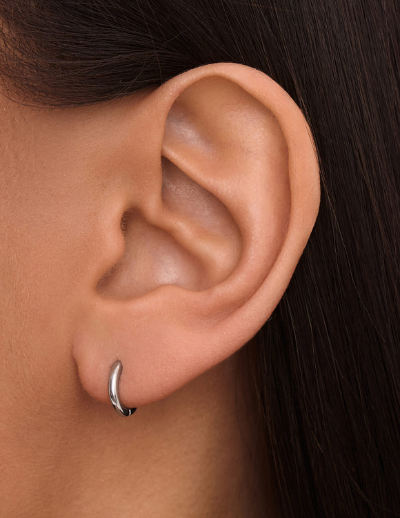 Серебряные серьги-конго S MIESTILO  Miestilo