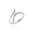 Серебряное кольцо в виде спирали MIESTILO Miestilo