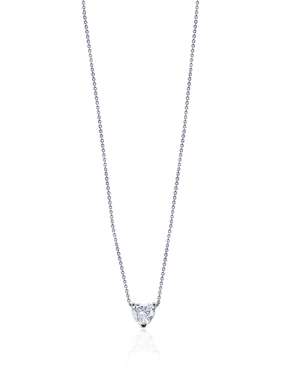 Серебряная подвеска с фианитом в огранке сердце MIESTILO  Miestilo  2