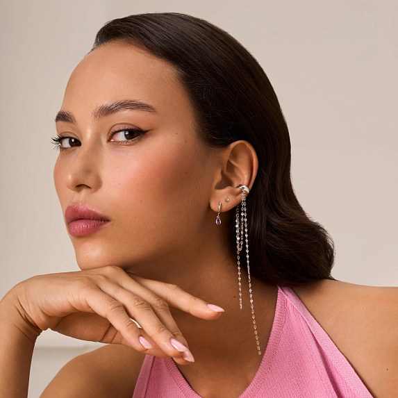 Серьги серебро 925 серебряные гвоздики маленькие Miestilo