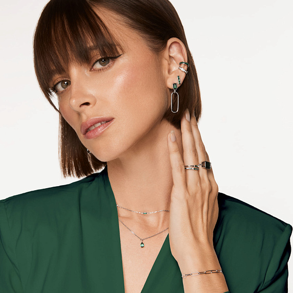 Подвеска серебро 925 на шею капля Miestilo