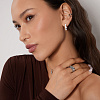 Серебряное кольцо мятое h 14мм Miestilo